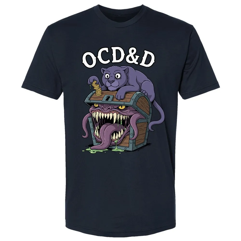 OCD&D Premium Unisex T-Shirt - Midnight Navy - 2