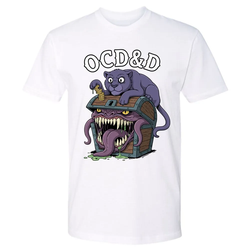 OCD&D Premium Unisex T-Shirt - White - 4