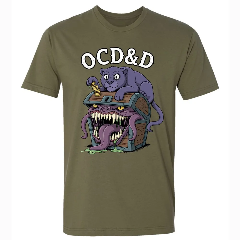 OCD&D Premium Unisex T-Shirt - Military Green - 5
