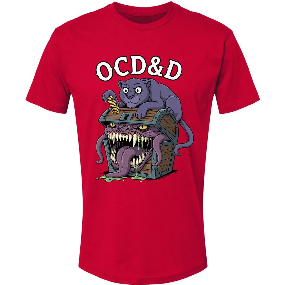 OCD&D Premium Unisex T-Shirt - Red - 6