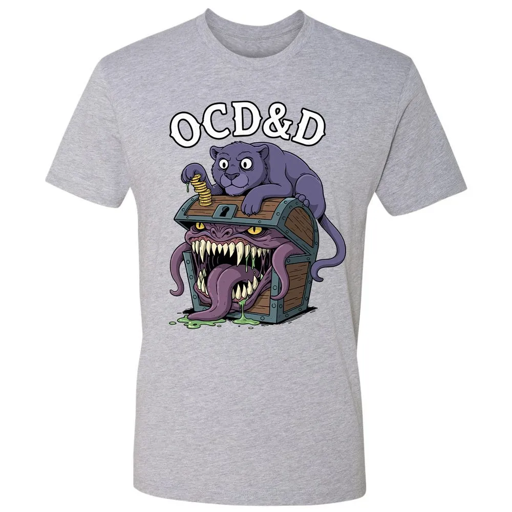 OCD&D Premium Unisex T-Shirt - Heather Grey - 9