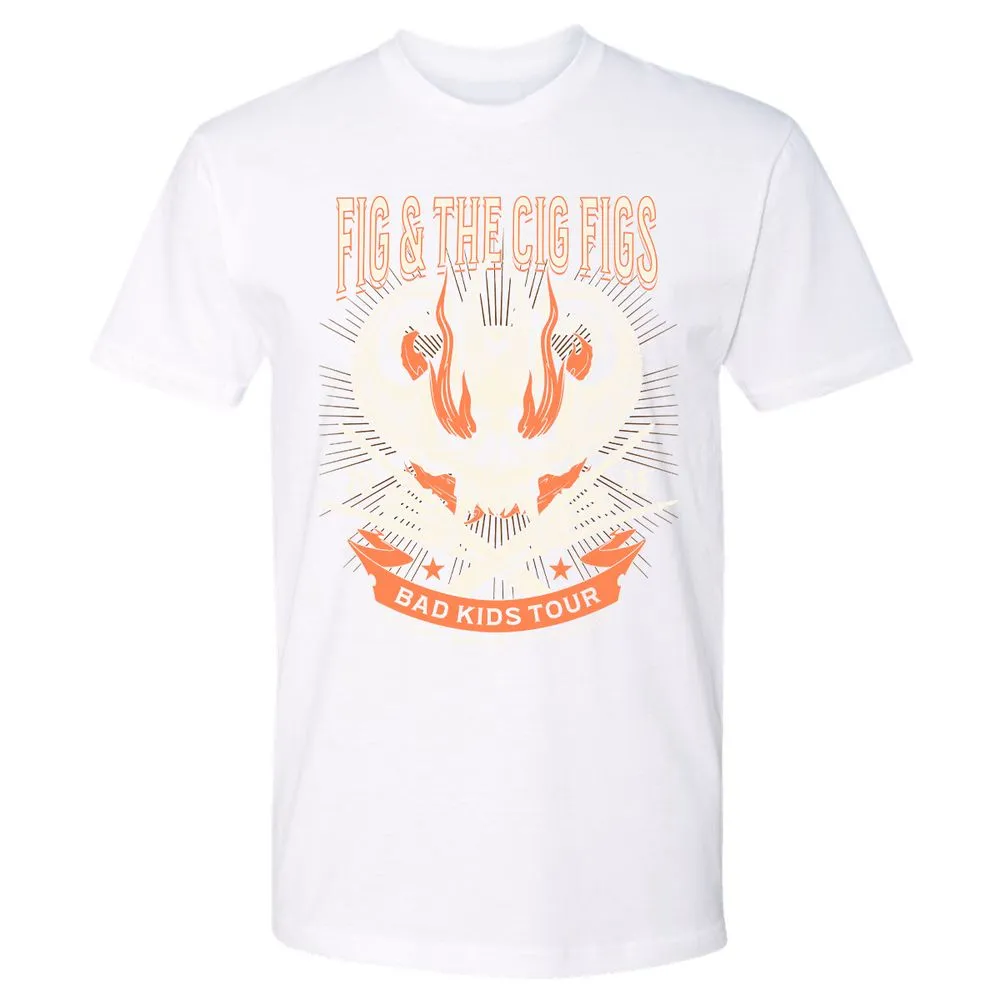 Fig and the Cig Figs, Dimension 20 Premium Unisex T-Shirt - White - 4