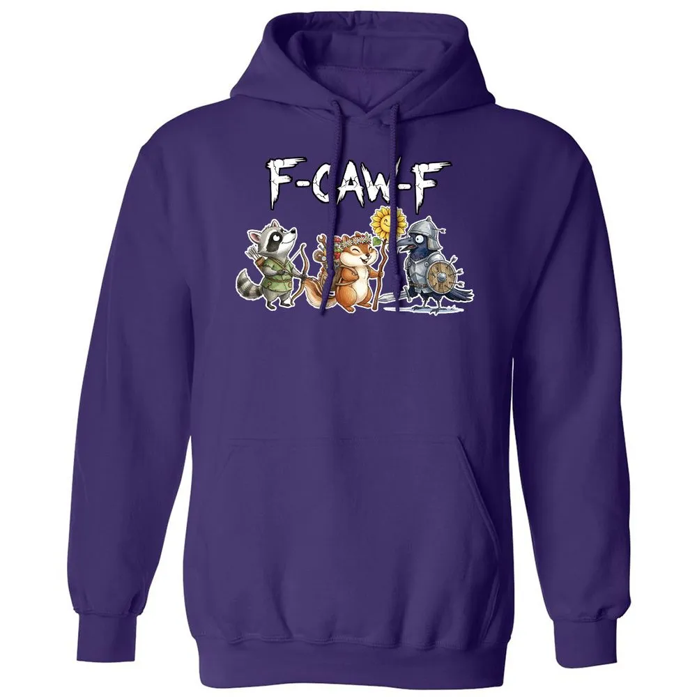 F-CAW-F Adventuring party Classic Unisex Hoodie - Purple - 6