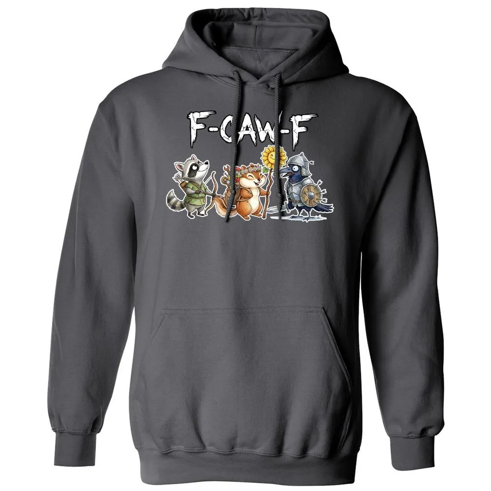 F-CAW-F Adventuring party Classic Unisex Hoodie - Charcoal - 7