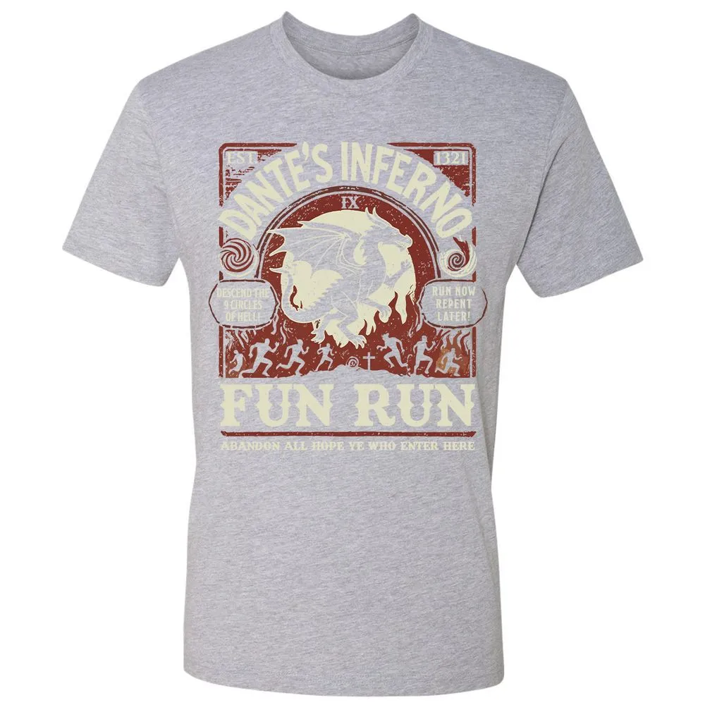 Dante’s Inferno Fun Run – Faerun Fantasy - Heather Grey - 9