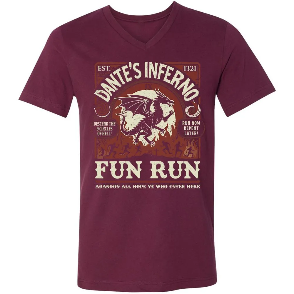 Dante’s Inferno Fun Run – Faerun Fantasy - Maroon - 6