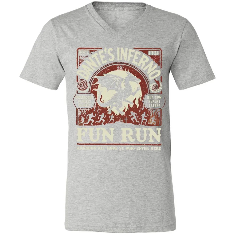 Dante’s Inferno Fun Run – Faerun Fantasy - Athletic Heather - 7