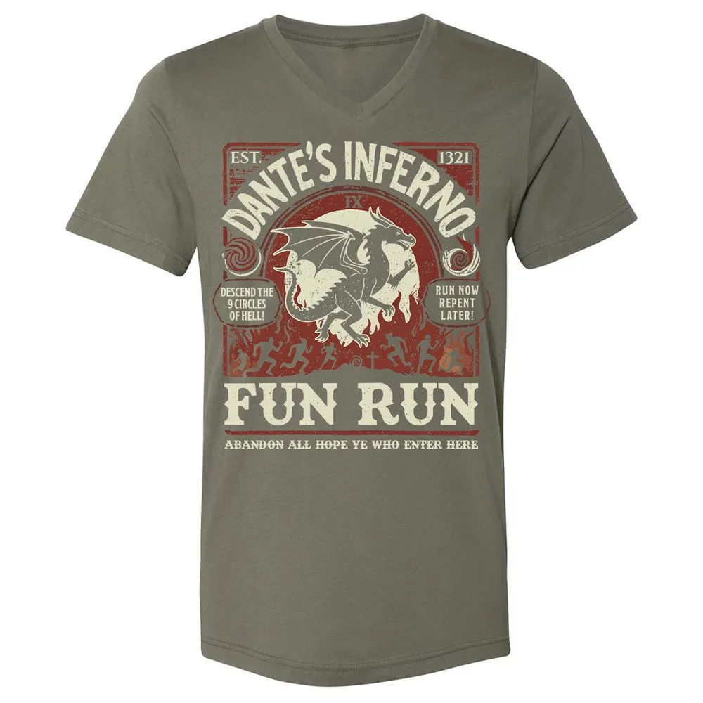 Dante’s Inferno Fun Run – Faerun Fantasy - Military Green - 10