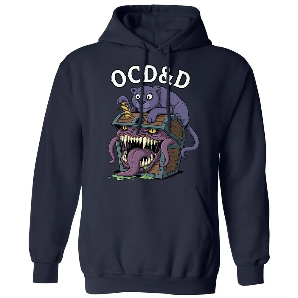 OCD&D Classic Unisex Hoodie - Navy - 2