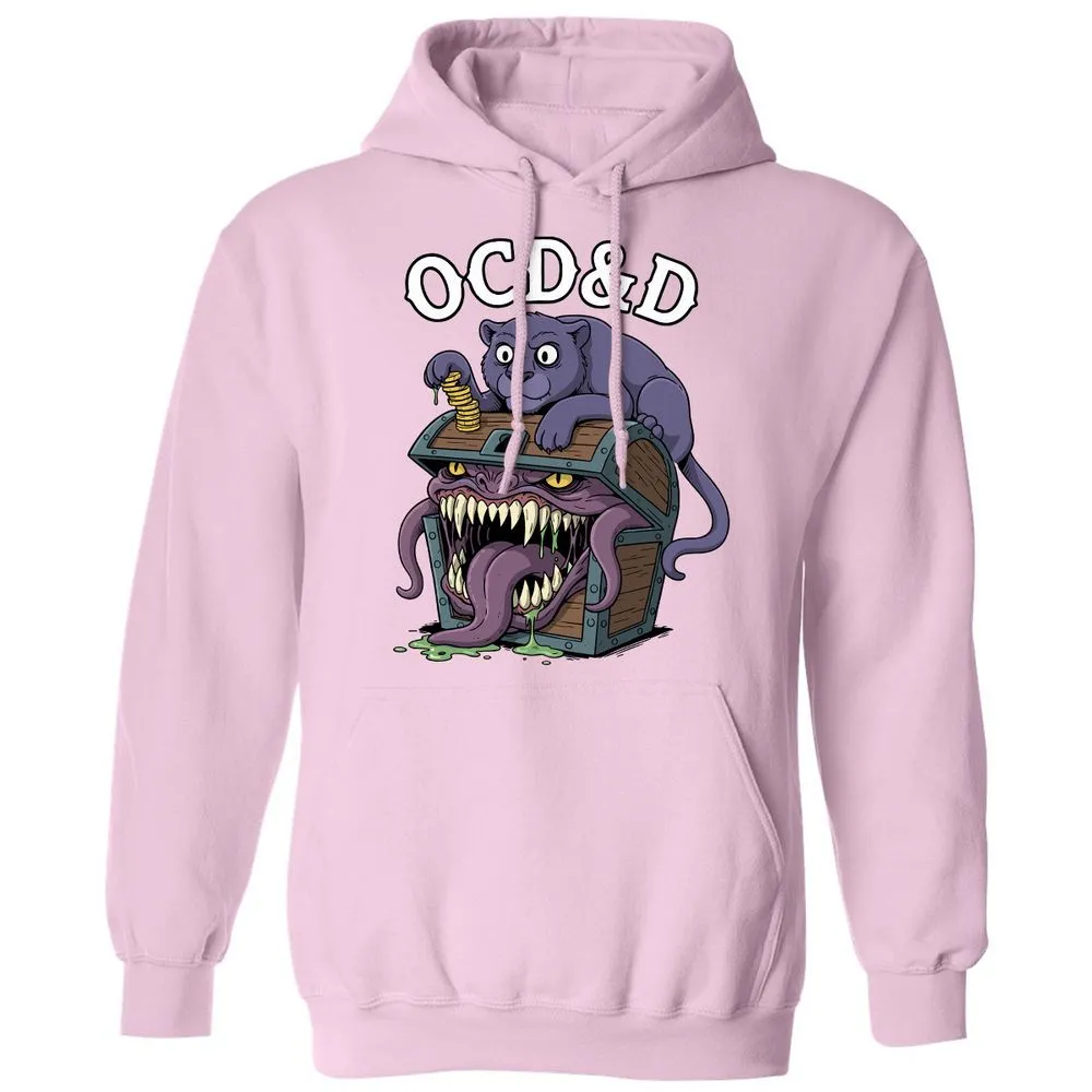 OCD&D Classic Unisex Hoodie - Light Pink - 3