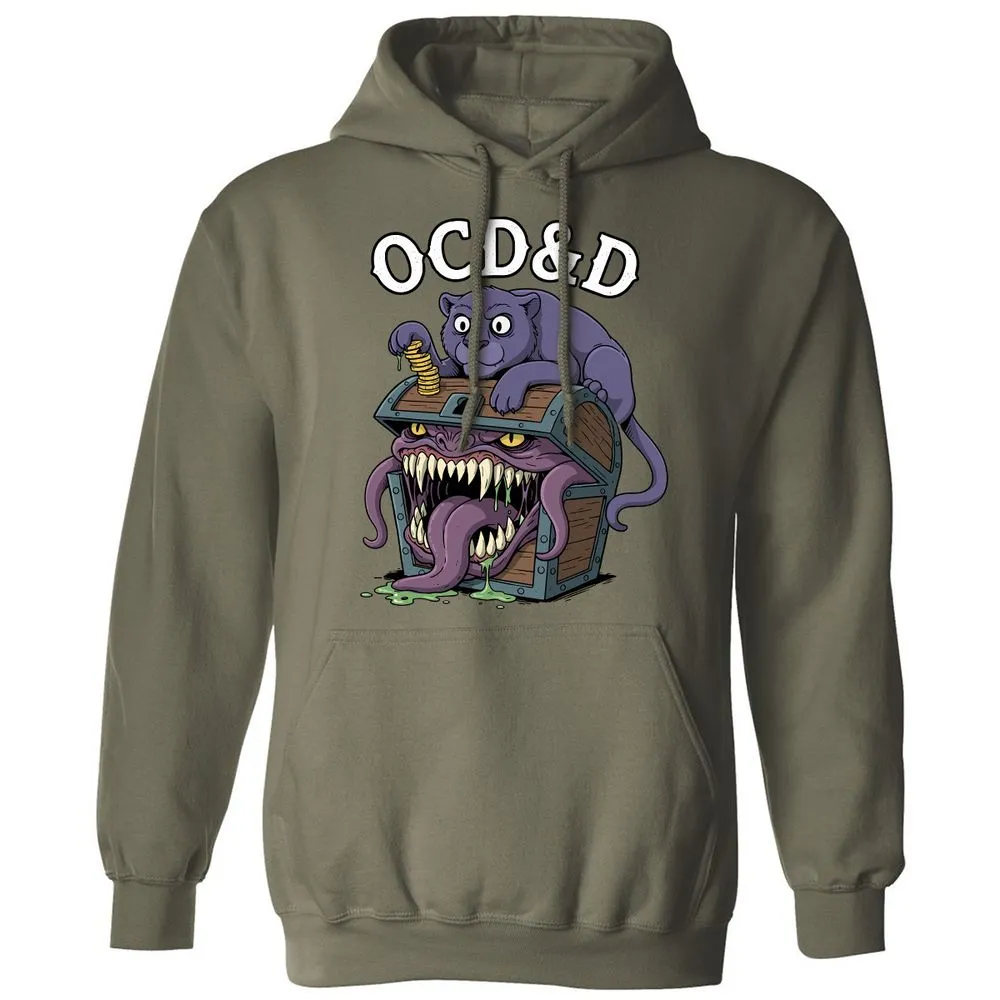 OCD&D Classic Unisex Hoodie - Military Green - 4
