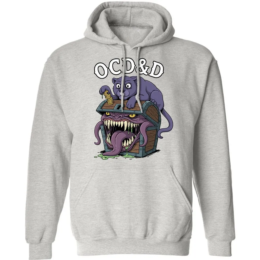 OCD&D Classic Unisex Hoodie - Ash - 8