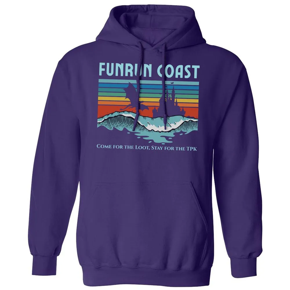 FUNRUN COAST Classic Unisex Hoodie - Purple - 6