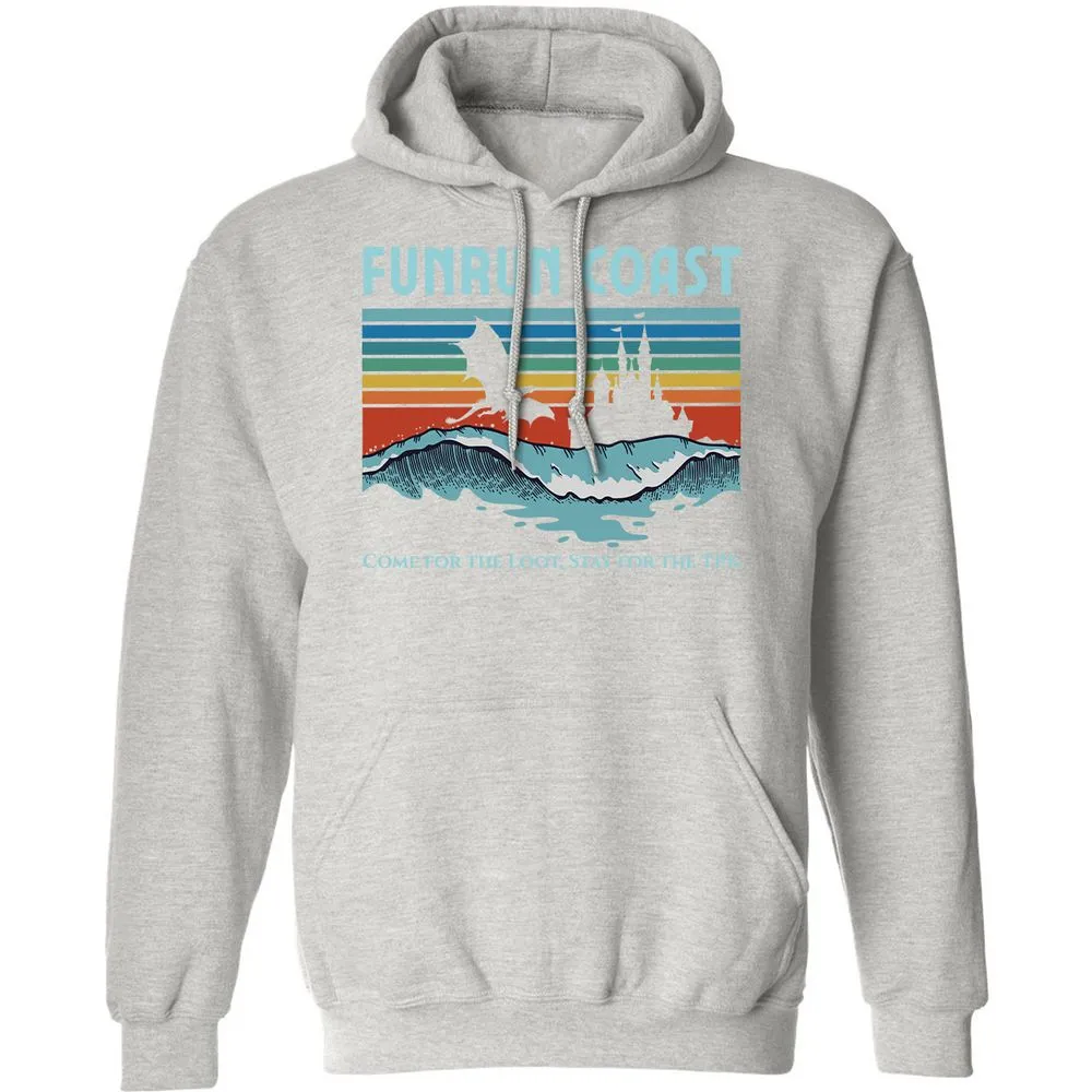FUNRUN COAST Classic Unisex Hoodie - Ash - 8