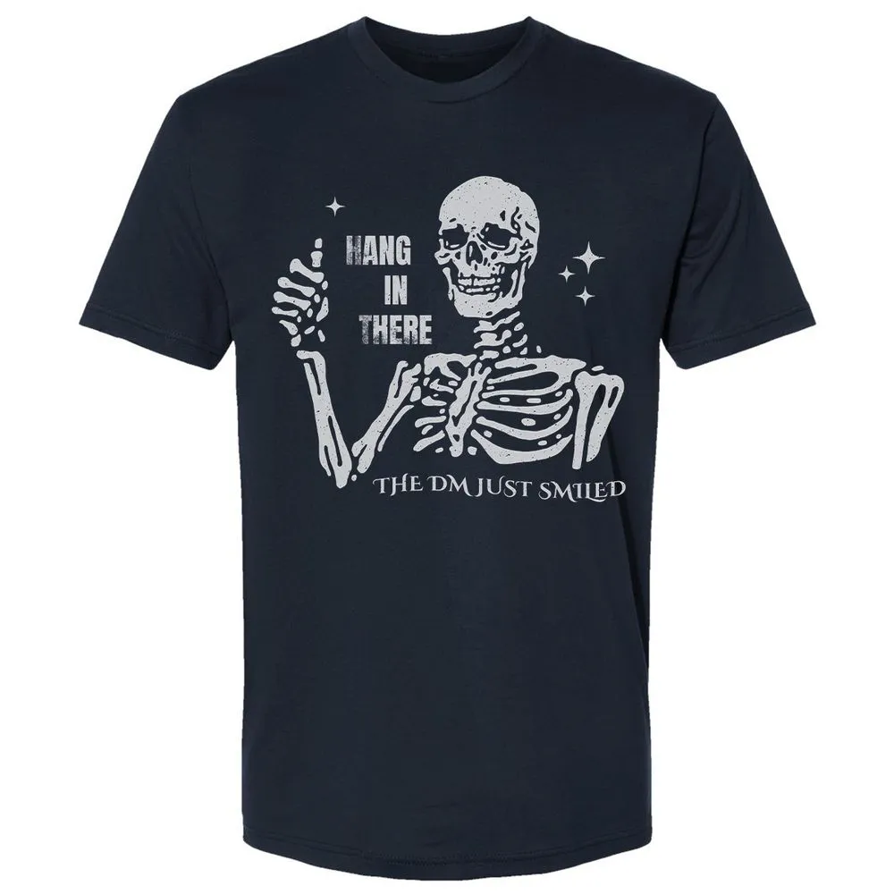 Hang In There – The DM Just Smiled Skeleton - Midnight Navy - 2