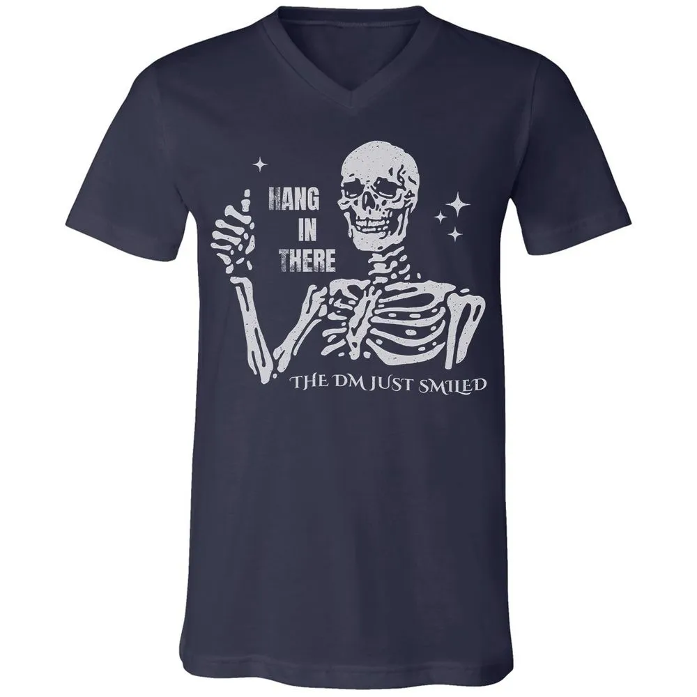 Hang In There – The DM Just Smiled Skeleton - Navy - 2
