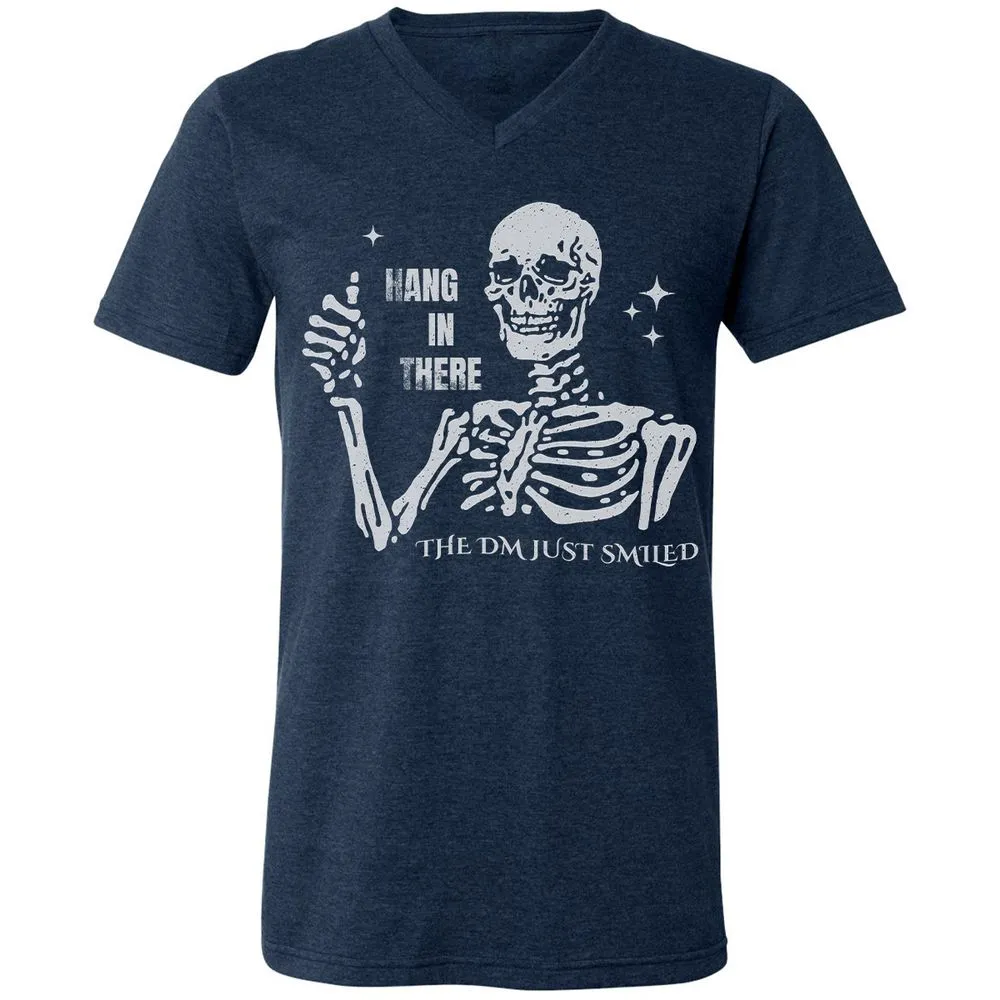 Hang In There – The DM Just Smiled Skeleton - Heather Navy - 15