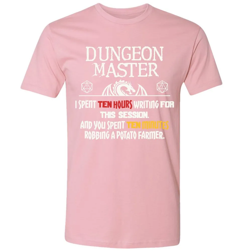 Dungeon Master Chaos Meme Premium Unisex T-Shirt - Light Pink - 3