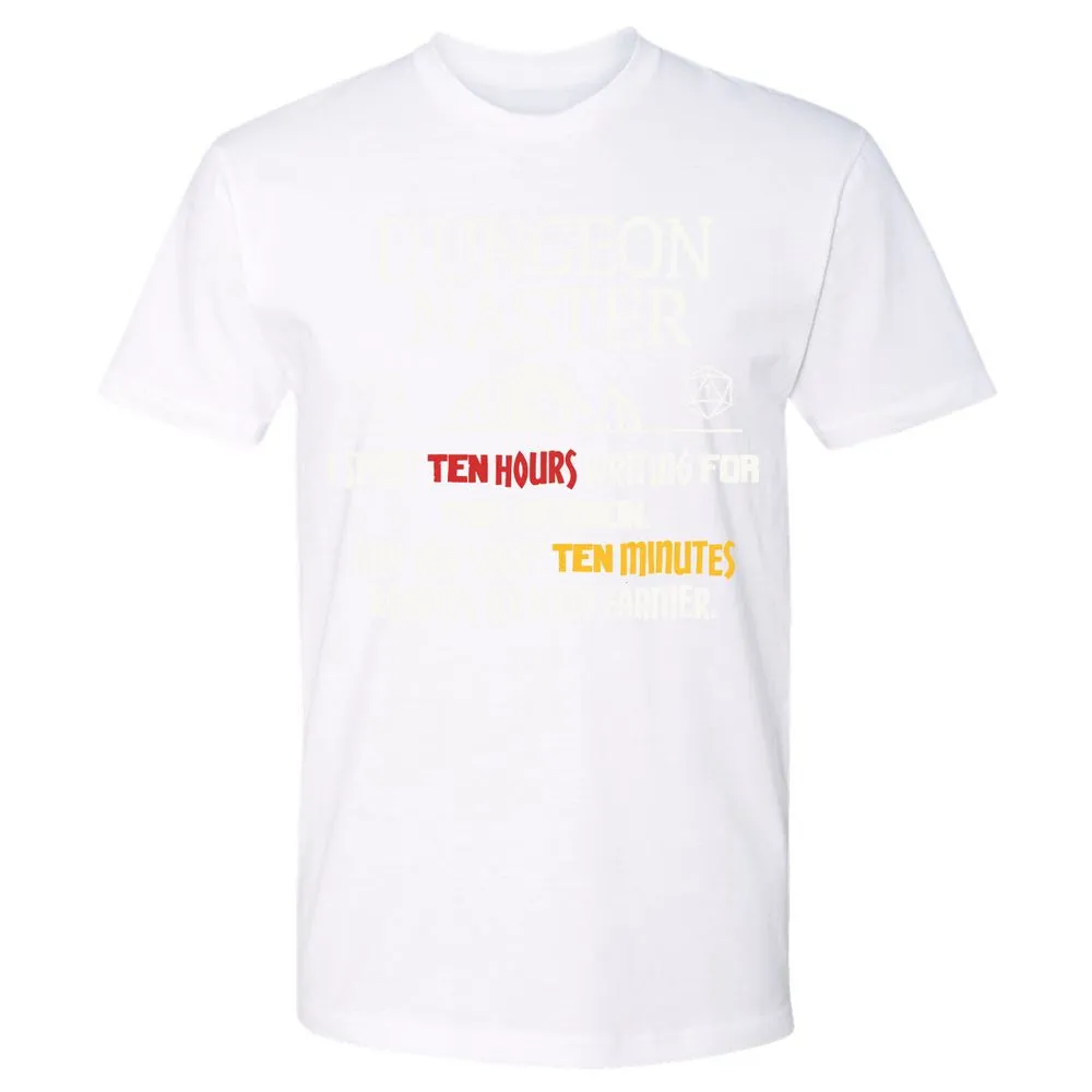 Dungeon Master Chaos Meme Premium Unisex T-Shirt - White - 4