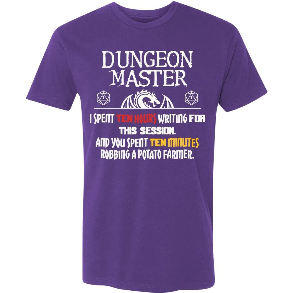 Dungeon Master Chaos Meme Premium Unisex T-Shirt - Purple Rush - 7