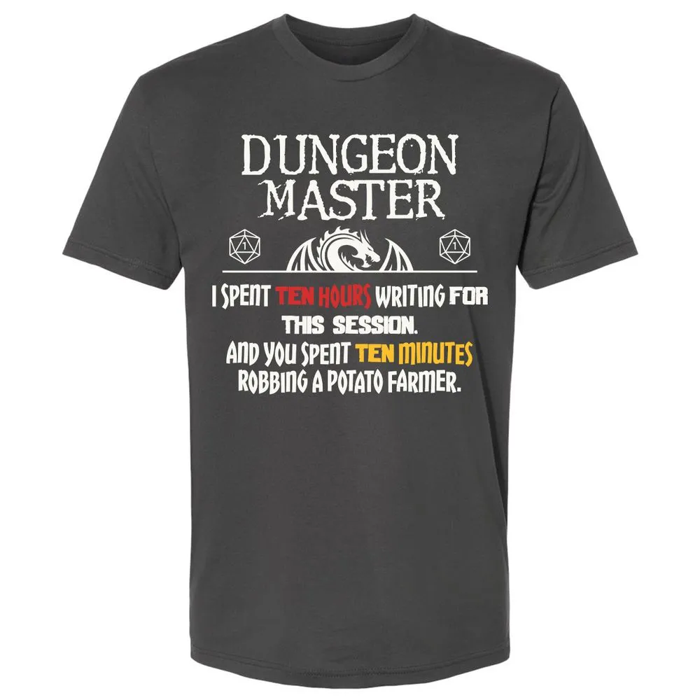 Dungeon Master Chaos Meme Premium Unisex T-Shirt - Heavy Metal - 8