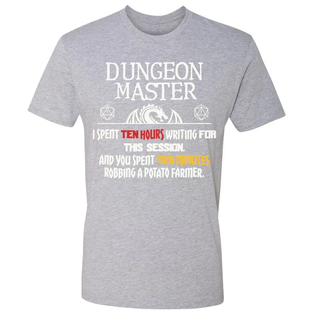 Dungeon Master Chaos Meme Premium Unisex T-Shirt - Heather Grey - 9