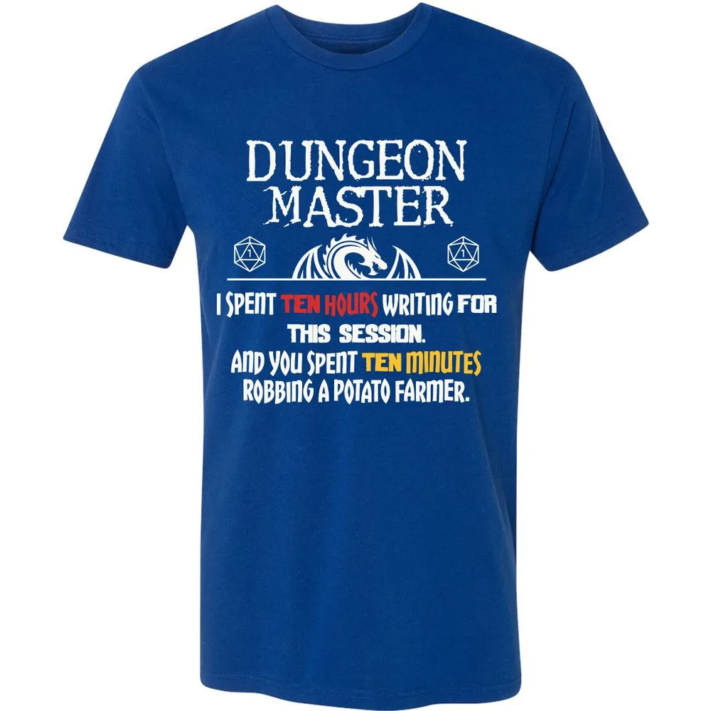 Dungeon Master Chaos Meme Premium Unisex T-Shirt - Royal - 10