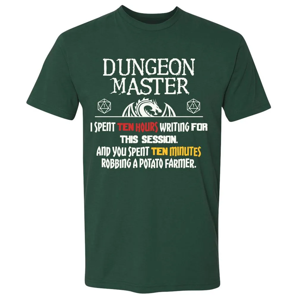 Dungeon Master Chaos Meme Premium Unisex T-Shirt - Forest Green - 13