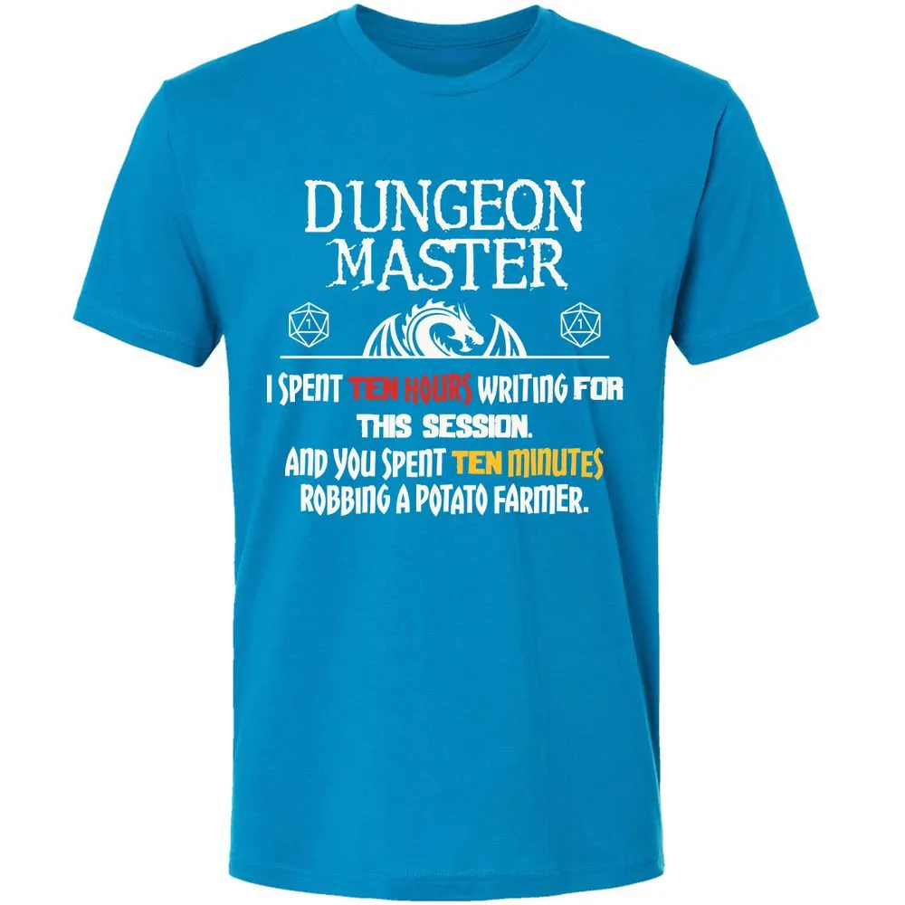 Dungeon Master Chaos Meme Premium Unisex T-Shirt - Turquoise - 16