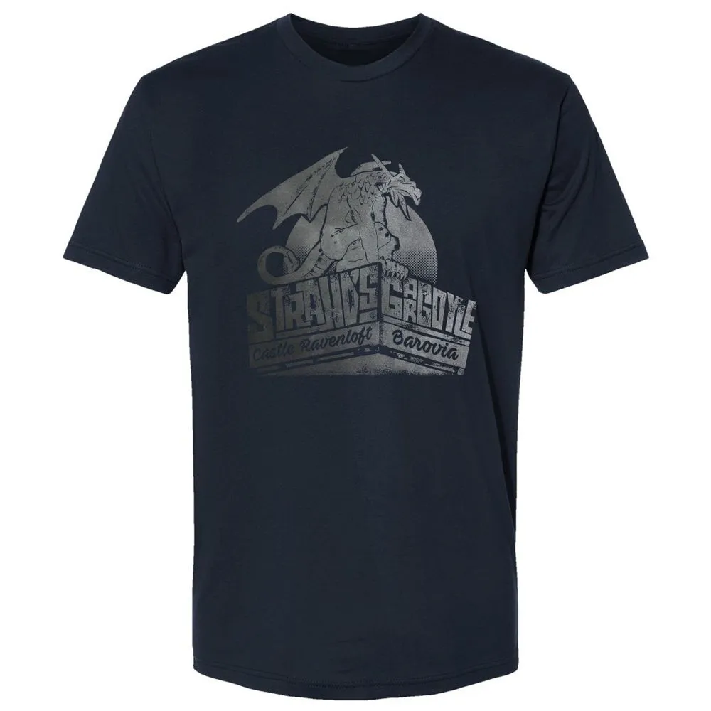 Strahd’s Gargoyle Premium Unisex T-Shirt - Midnight Navy - 2