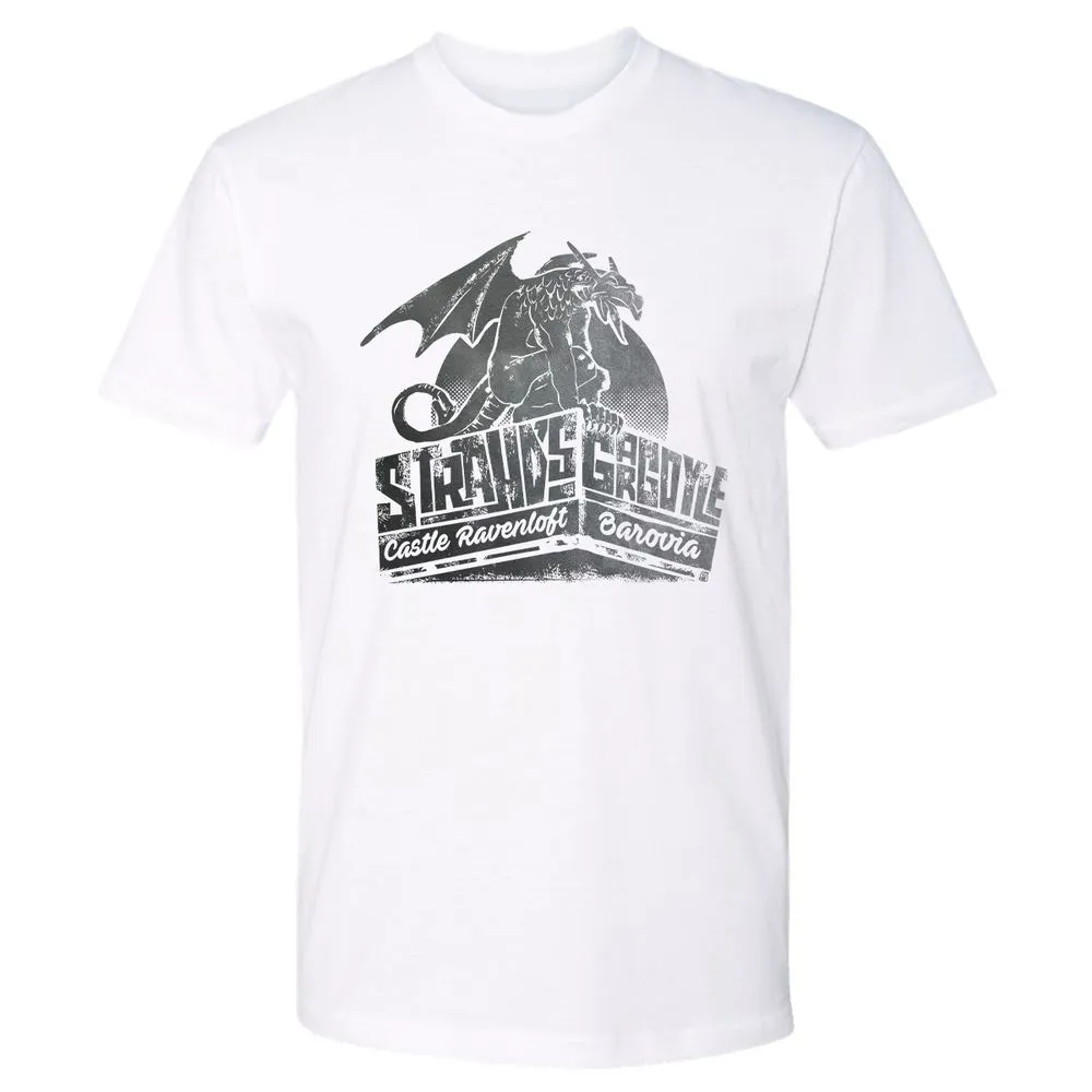 Strahd’s Gargoyle Premium Unisex T-Shirt - White - 4