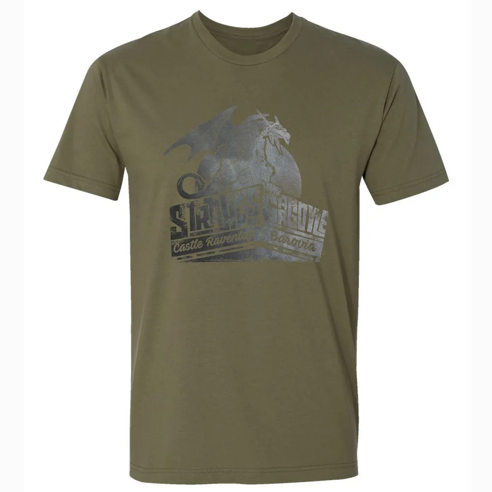 Strahd’s Gargoyle Premium Unisex T-Shirt - Military Green - 5
