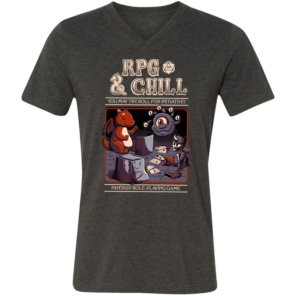 RPG & CHILL - Dark Grey Heather - 8