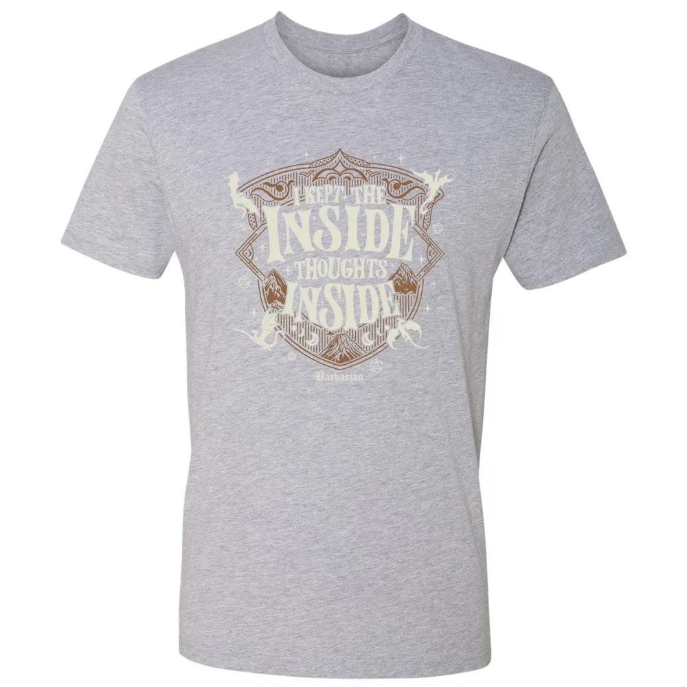 Barbarian I Kept The Inside Thoughts Inside - Heather Grey - 9