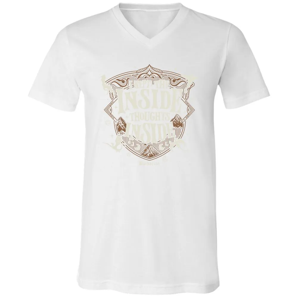 Barbarian I Kept The Inside Thoughts Inside - White - 5