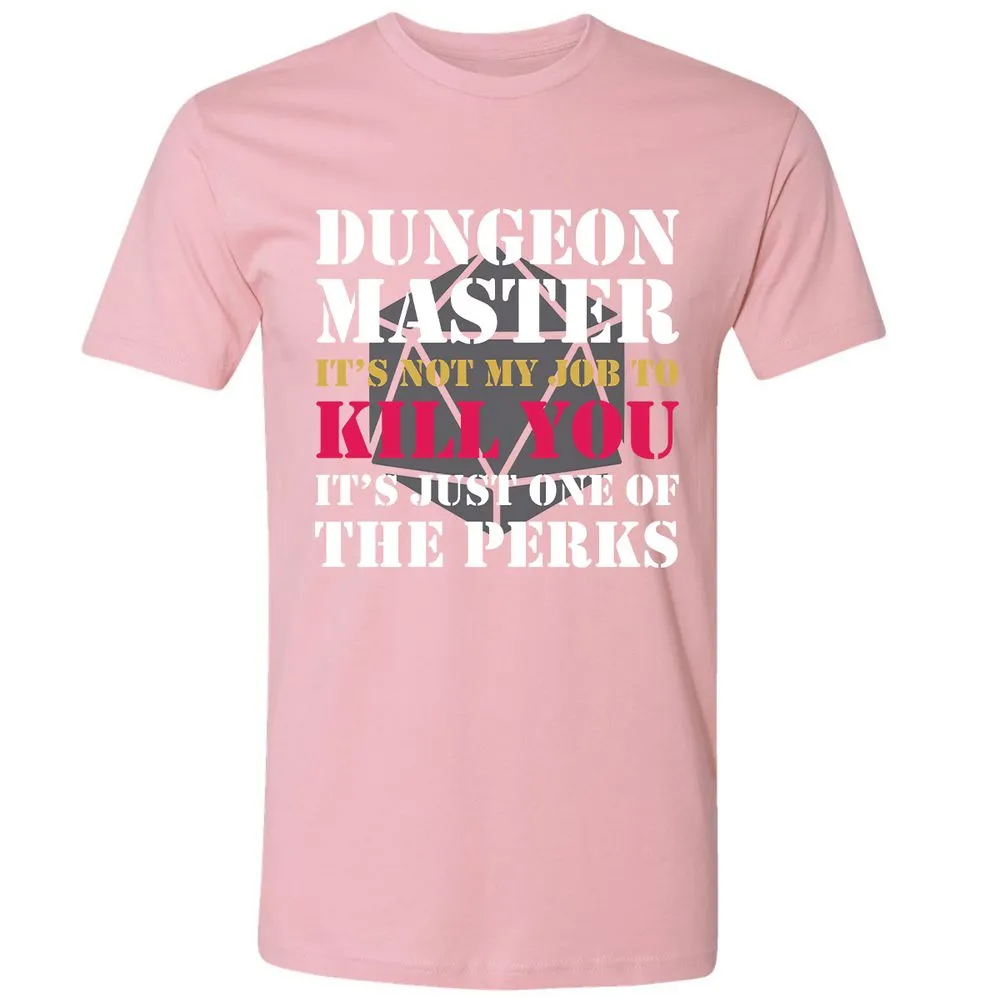 DUNGEON MASTER NOT MY JOB Premium Unisex T-Shirt - Light Pink - 3