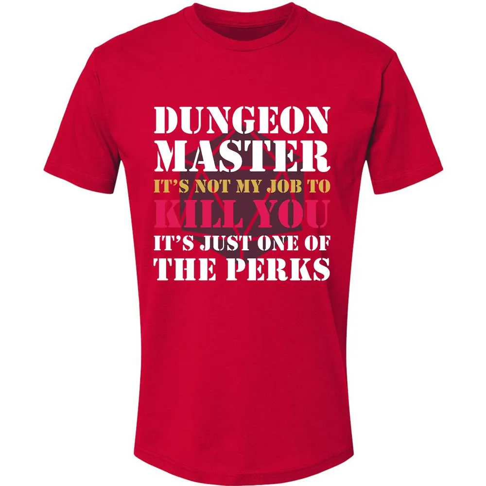 DUNGEON MASTER NOT MY JOB Premium Unisex T-Shirt - Red - 6