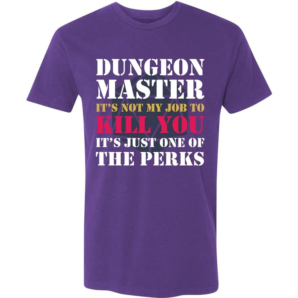 DUNGEON MASTER NOT MY JOB Premium Unisex T-Shirt - Purple Rush - 7