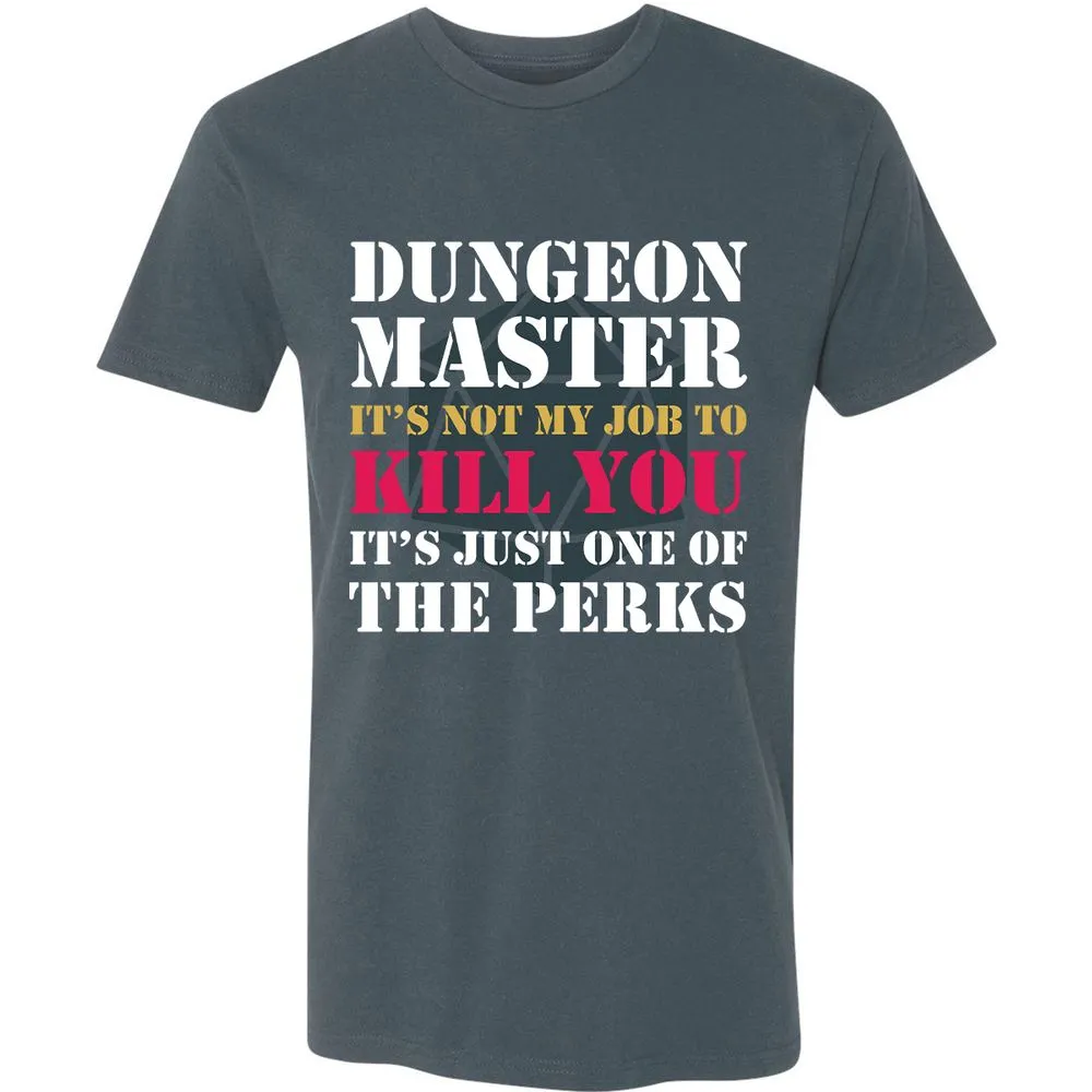 DUNGEON MASTER NOT MY JOB Premium Unisex T-Shirt - Indigo - 15