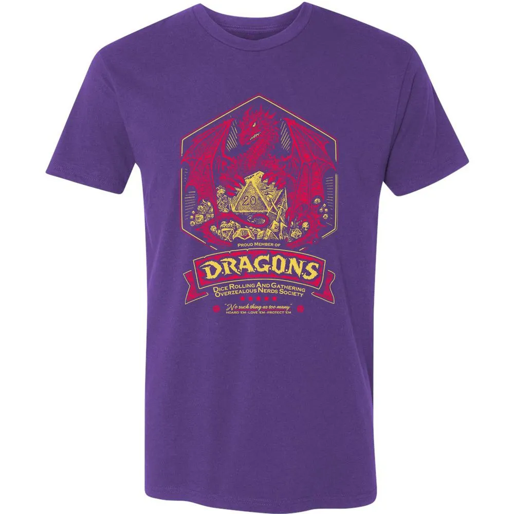 Fantasy Dragon With Dice - Purple Rush - 7