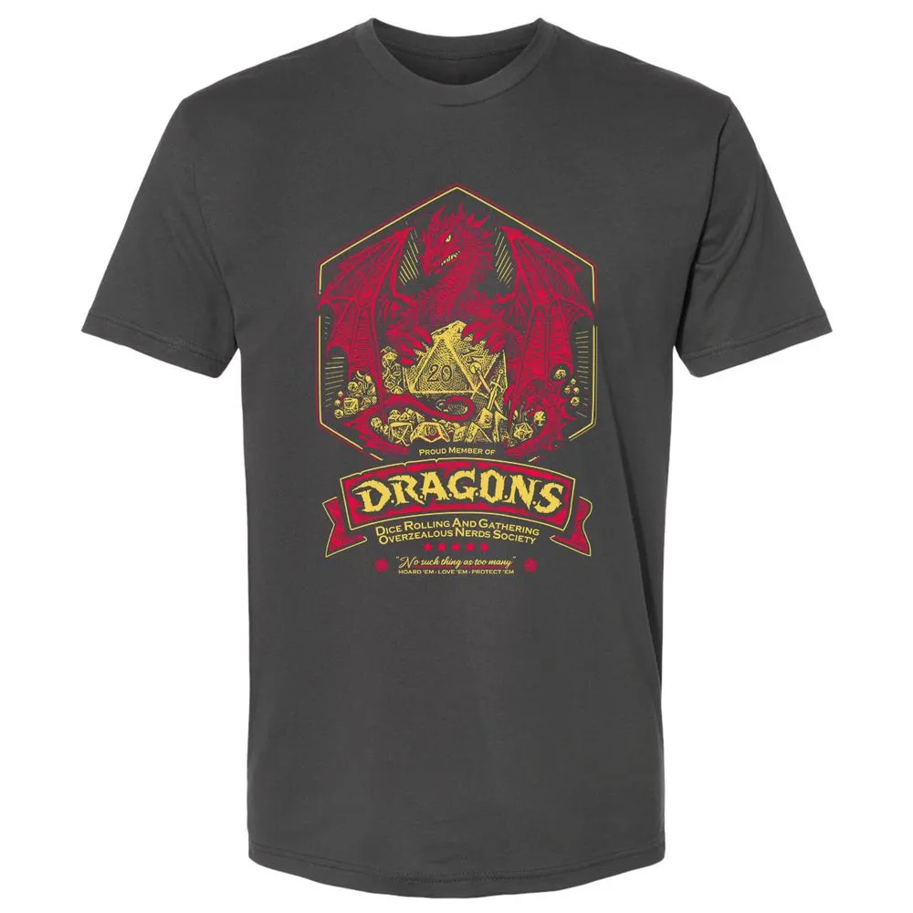 Fantasy Dragon With Dice - Heavy Metal - 8
