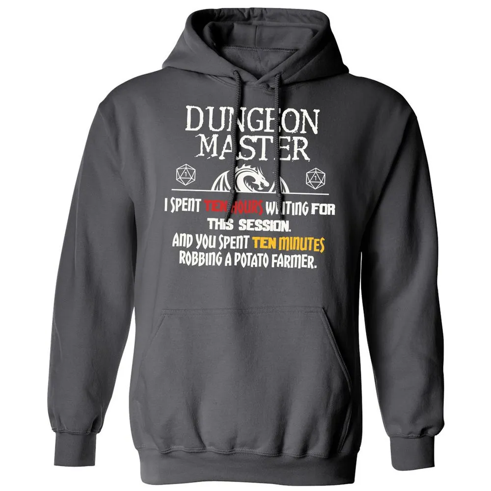 Dungeon Master Chaos Meme Classic Unisex Hoodie - Charcoal - 7