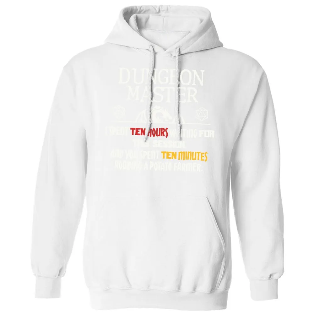 Dungeon Master Chaos Meme Classic Unisex Hoodie - White - 11