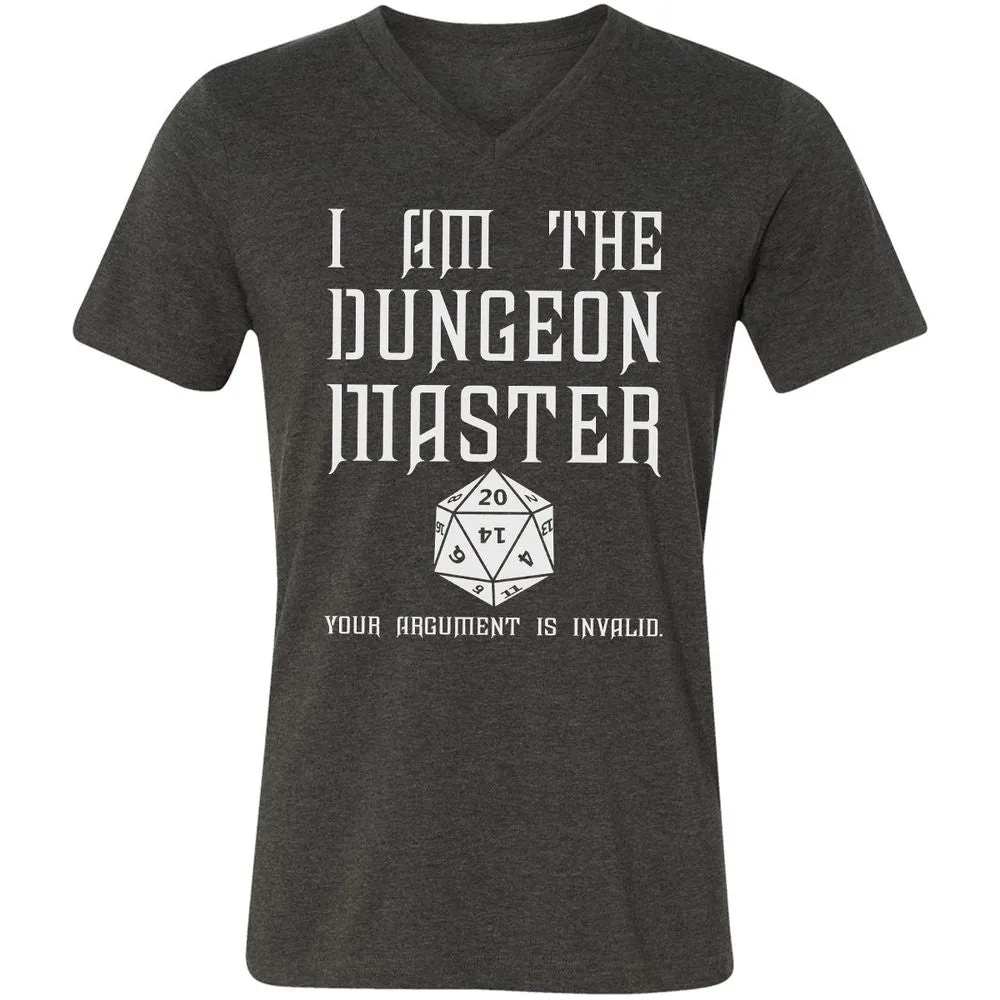 I Am The Dungeon Master - Dark Grey Heather - 8