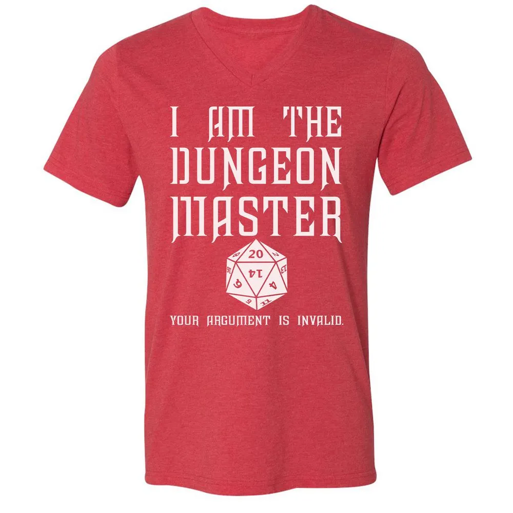 I Am The Dungeon Master - Heather Red - 16