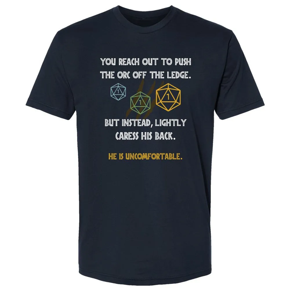 YOU REACH OUT TO PUSH Premium Unisex T-Shirt - Midnight Navy - 2