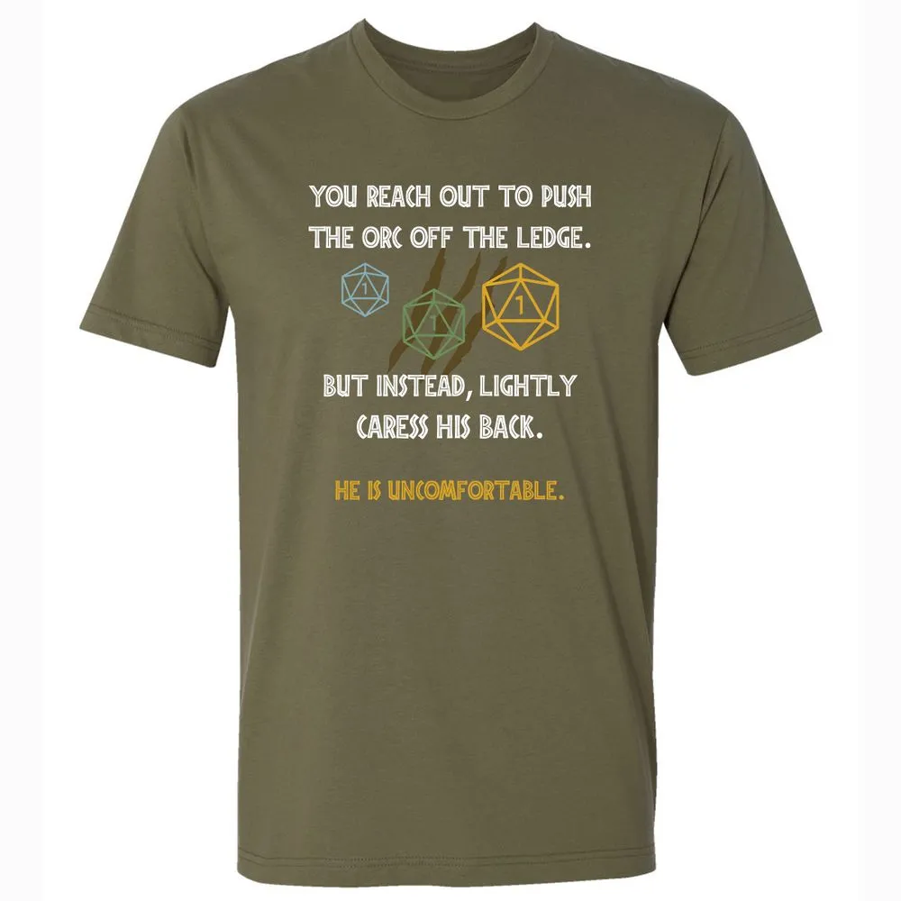 YOU REACH OUT TO PUSH Premium Unisex T-Shirt - Military Green - 5