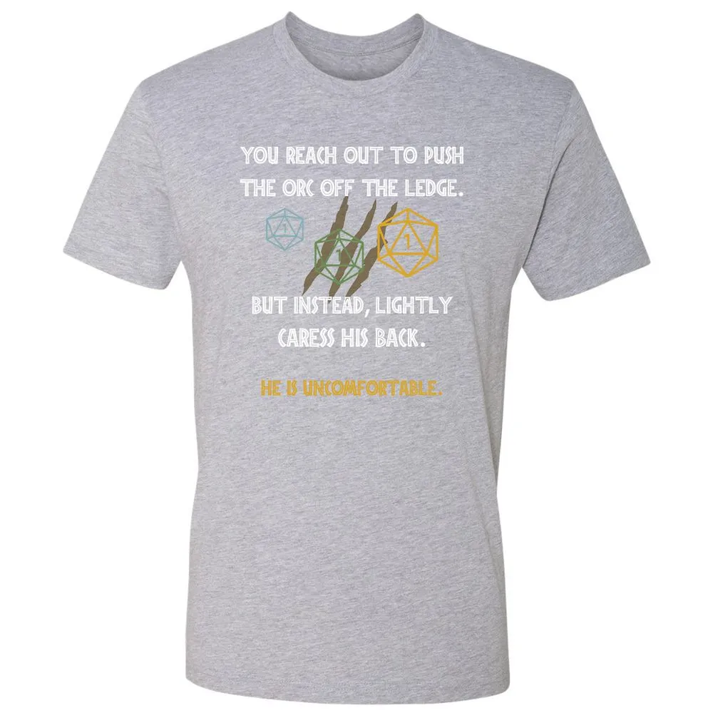 YOU REACH OUT TO PUSH Premium Unisex T-Shirt - Heather Grey - 9