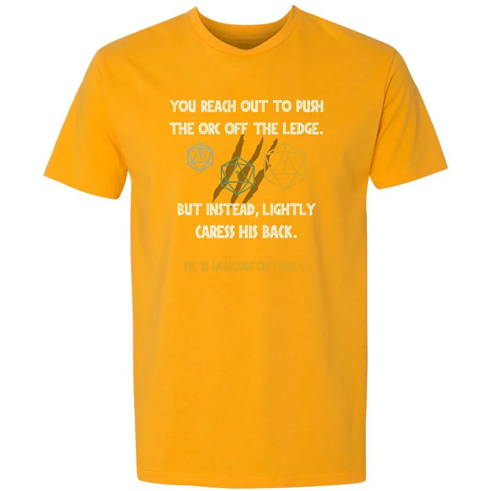 YOU REACH OUT TO PUSH Premium Unisex T-Shirt - Gold - 12