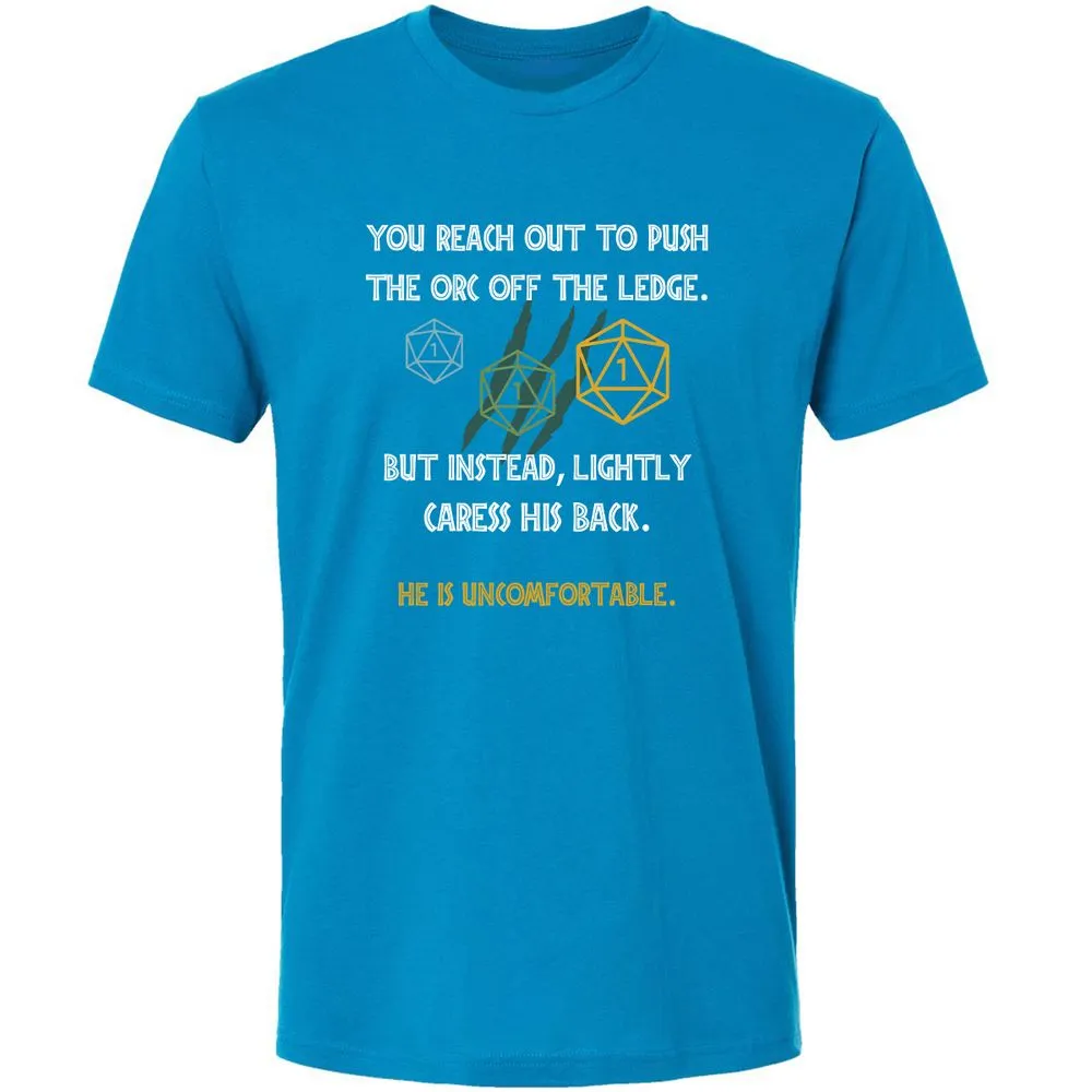YOU REACH OUT TO PUSH Premium Unisex T-Shirt - Turquoise - 16